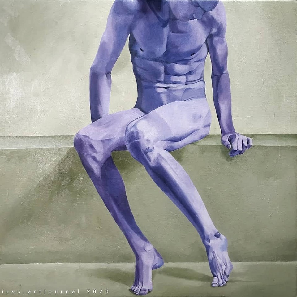 Raia castillo, oil on canvas.