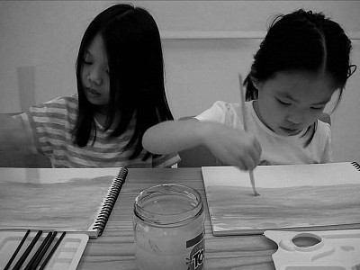 Throwback photo of Daniella and jenova. Both girls are now grade 12, KSM.