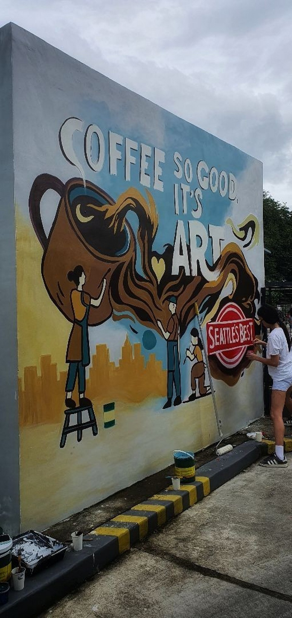 Collaborations allow students and young artists to contribute to larger creative projects.